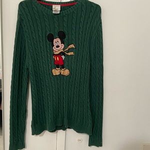Vintage Mickey Mouse Holiday Sweater